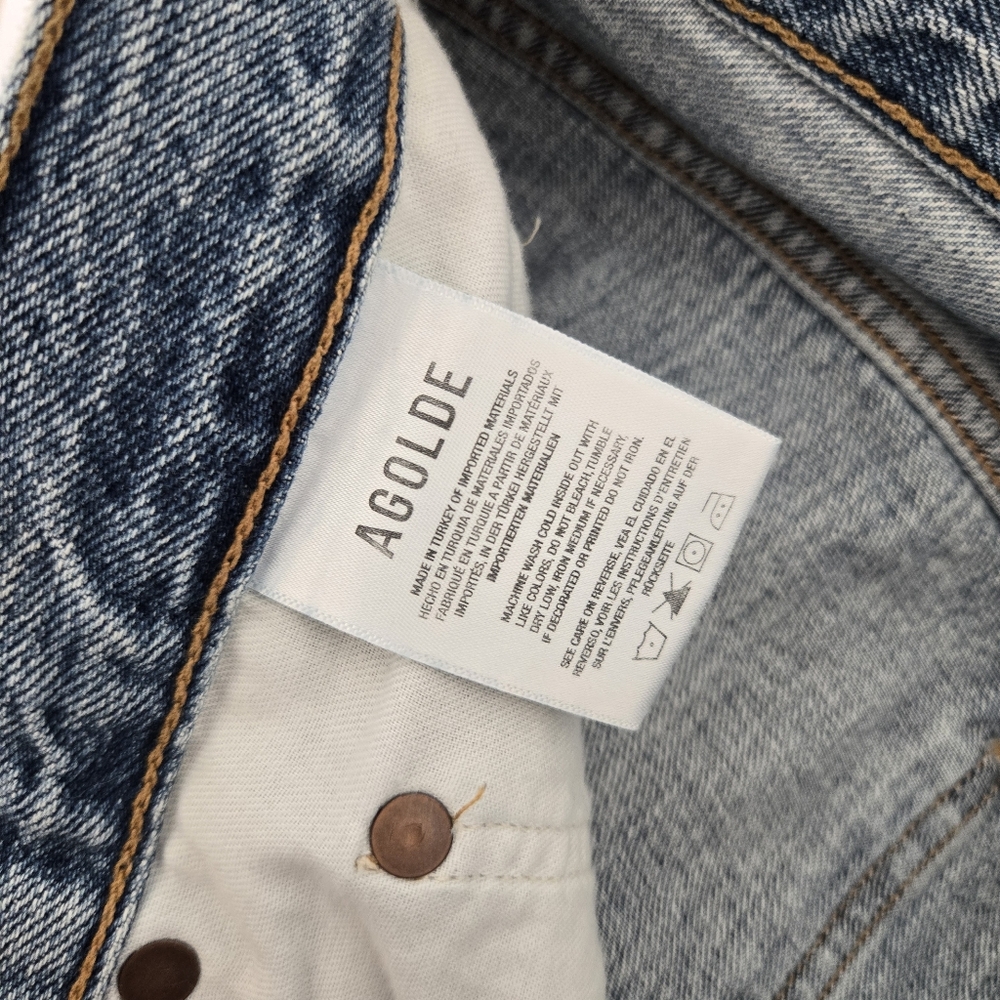 AGOLDE Criss Cross Loose Fit Jeans, 32 - Picture 11 of 12
